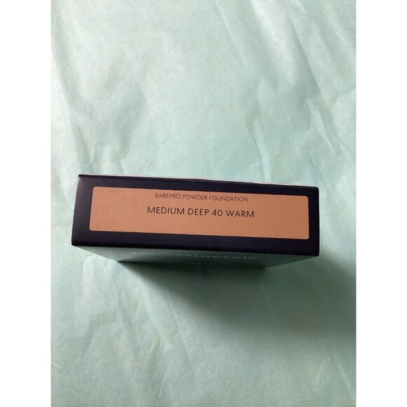 BareMinerals BarePro 16HR Skin-Perfecting Powder Foundation Medium Deep 40 Warm - Picture 3 of 7